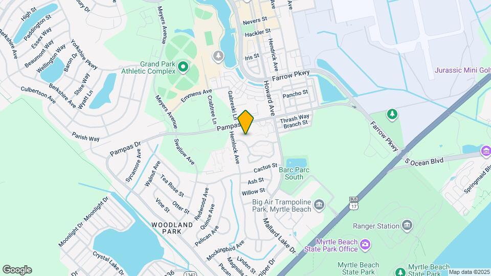 3574 Evergreen Way Map and Location Details