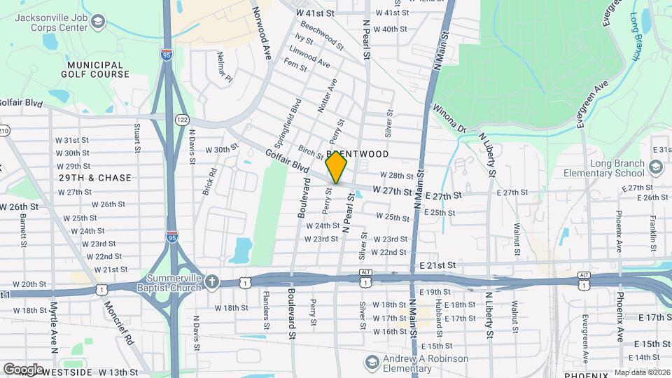 340 Golfair Blvd Map and Location Details