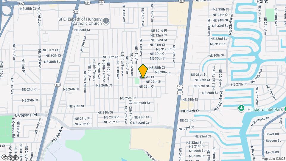 1367 NE 27th St Mapa y Detalles de la Ubicación