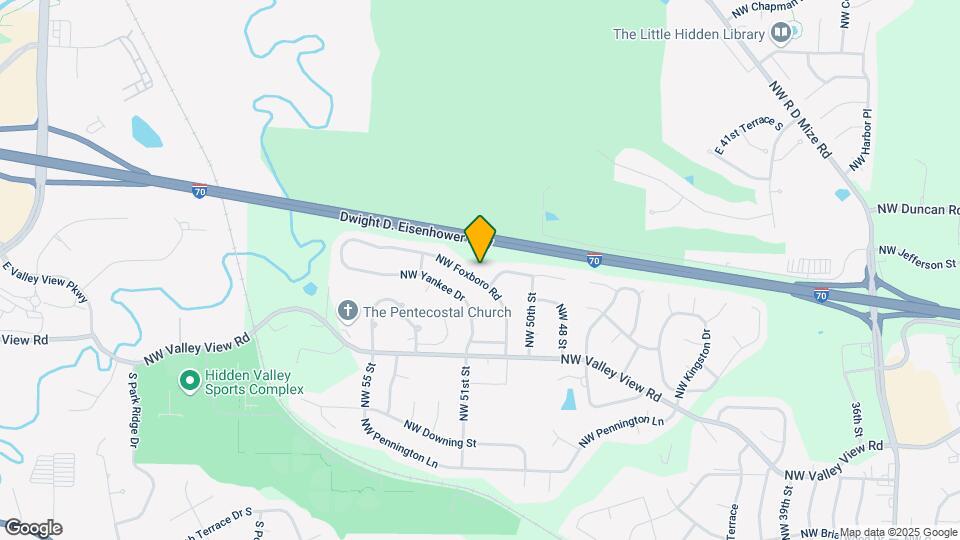 1432 NW Foxboro Rd Map and Location Details