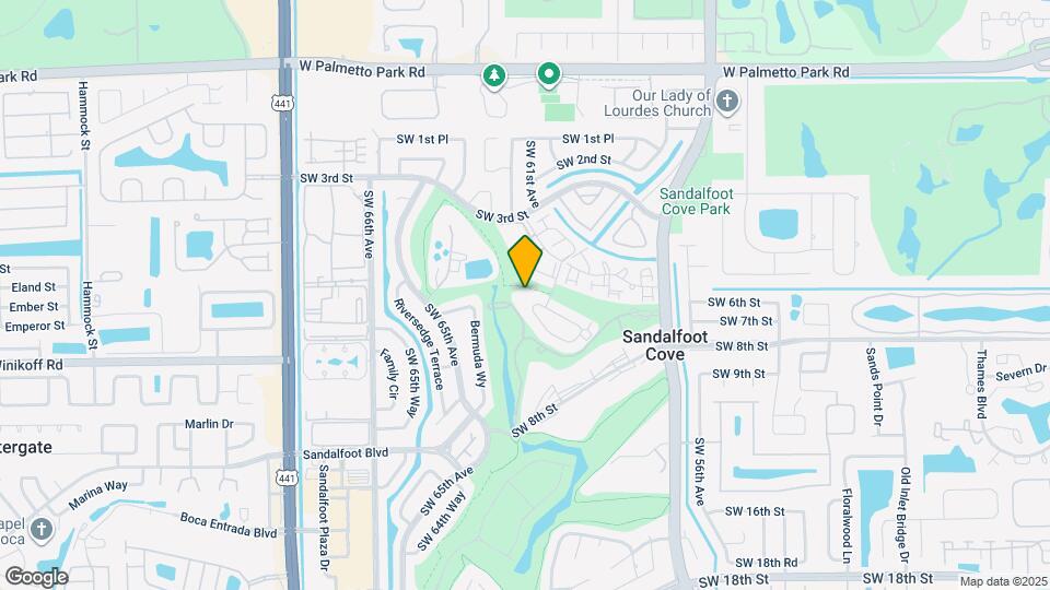 9450 SW 61st Way Map and Location Details