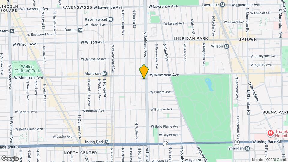 4342 N Ashland Ave, Unit J06P Map and Location Details