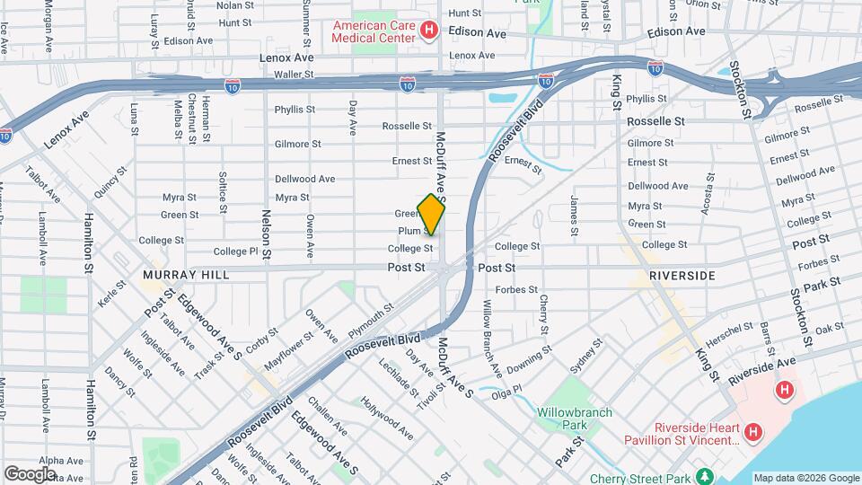 3011 College St Map and Location Details