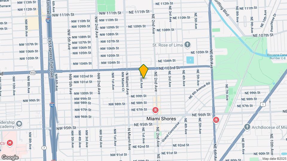 113 NE 101st St Map and Location Details