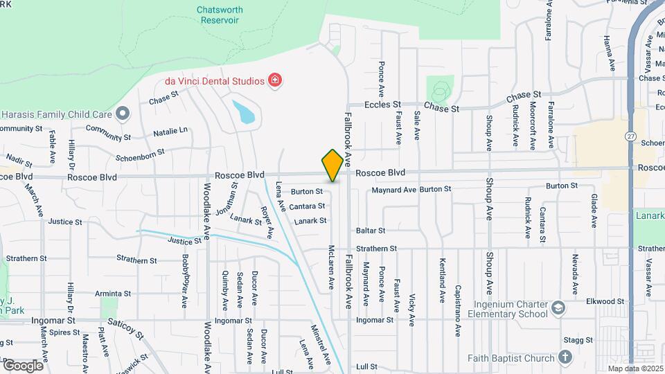 22831 Burton St Map and Location Details