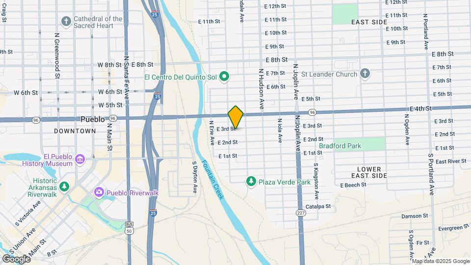 714 E 3rd St, Unit 4 Map and Location Details