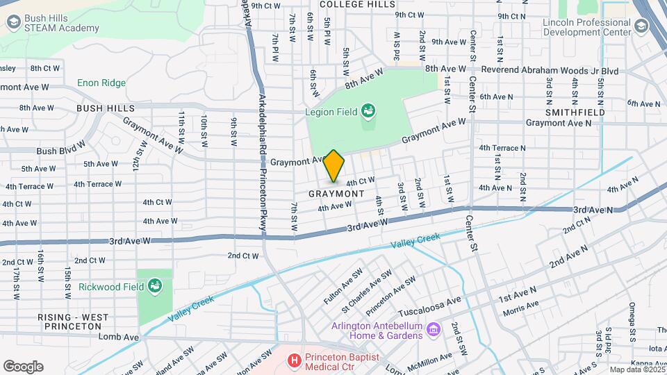 519 4th Ct W Map and Location Details