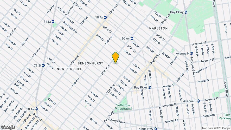 2024 Bay Ridge Ave Map and Location Details