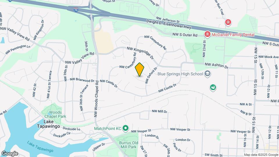 2917 NW Bristol Ct Map and Location Details
