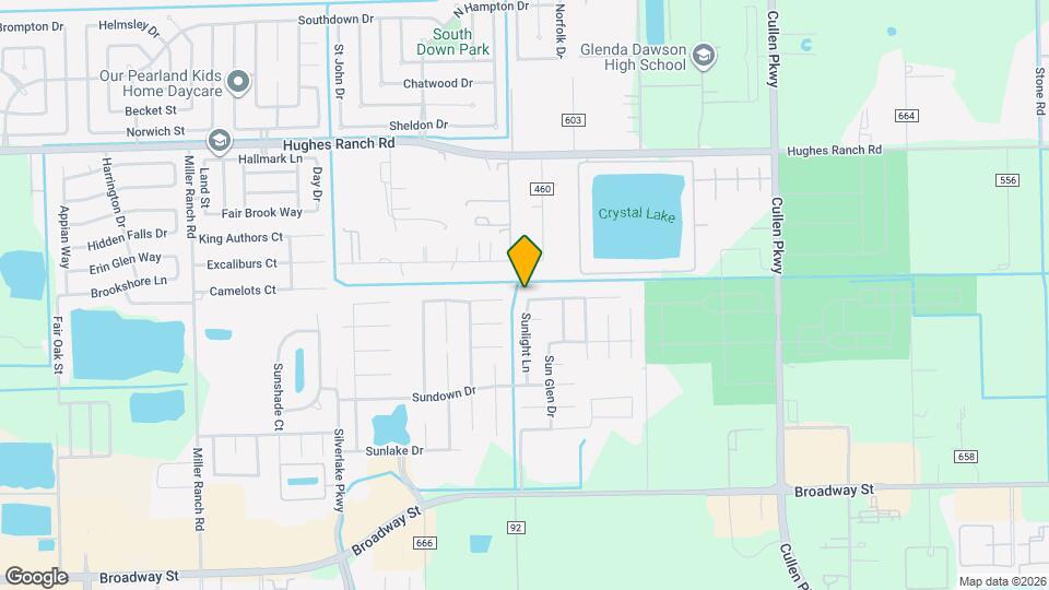 2402 Sunlight Ln Map and Location Details