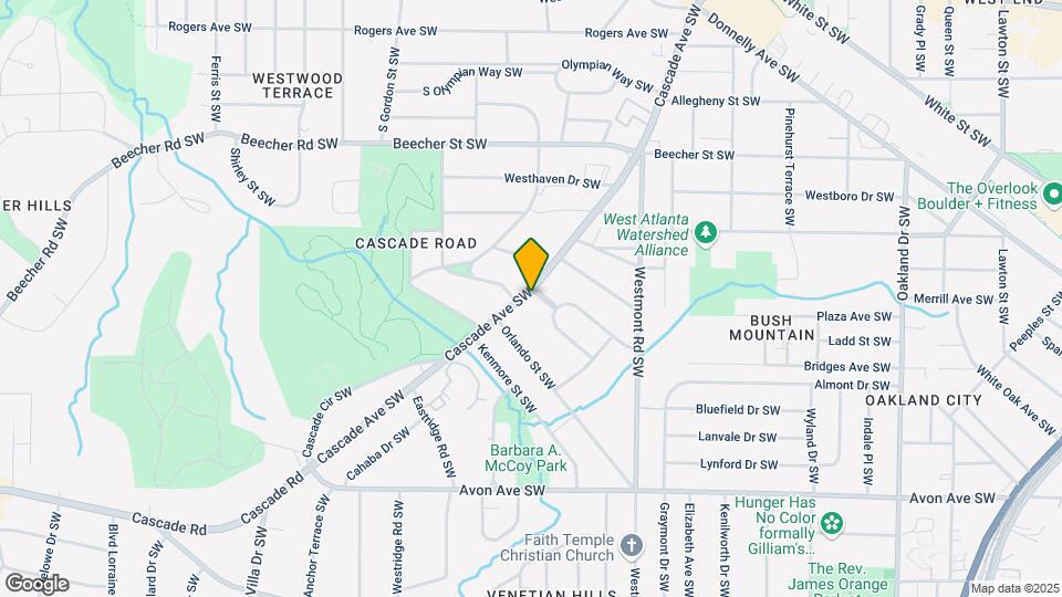 966 Cascade Rd SW Map and Location Details
