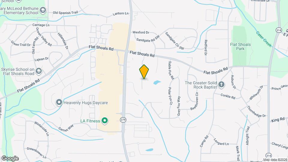 6078 Oak Bend Ct Map and Location Details