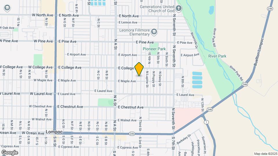 509 N Third St Map and Location Details