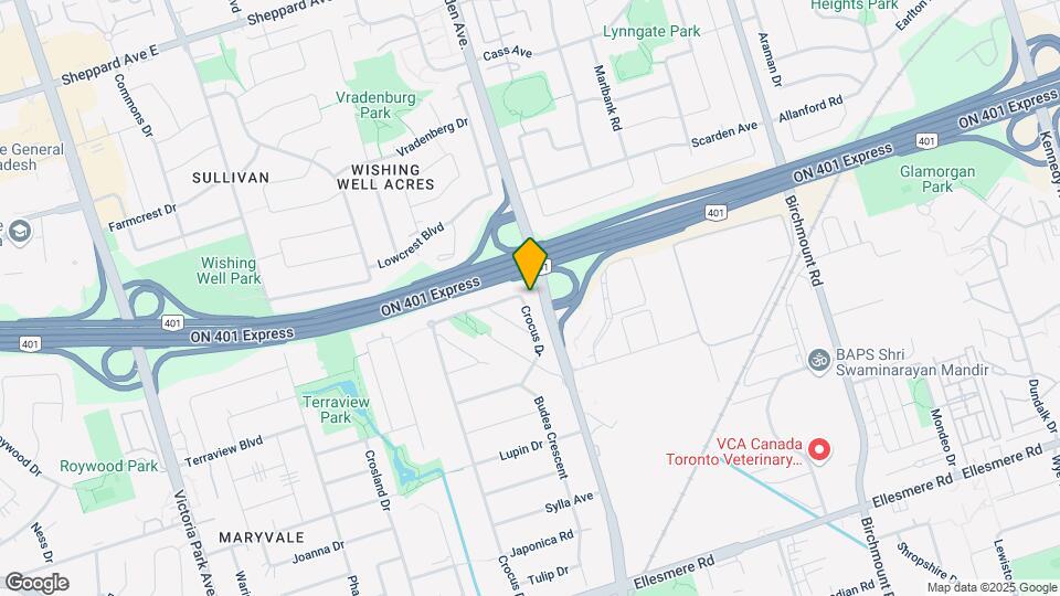 206 Crocus Dr Map and Location Details