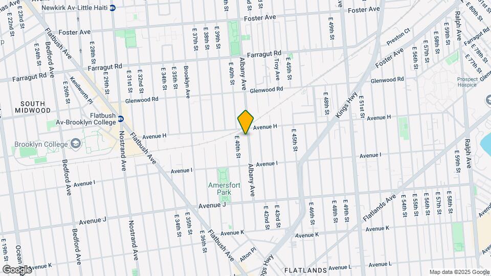 1698 Albany Ave-Unit -2 Map and Location Details