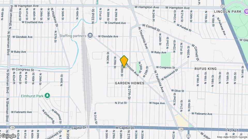 4370 N 28th St Map and Location Details