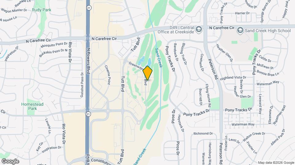 3565 Greenways Main Blvd Map and Location Details