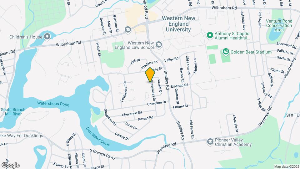 240 Greenaway Dr Map and Location Details