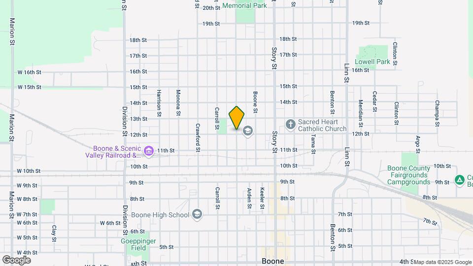 1205 Greene St Mapa y Detalles de la Ubicación