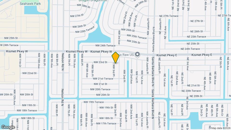2227 NW 3rd Pl Map and Location Details