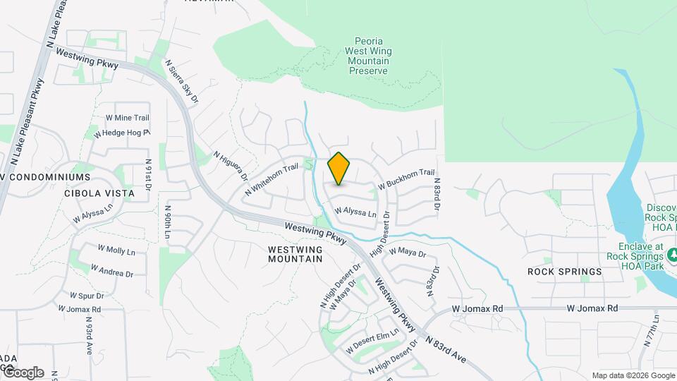 8498 W Quail Track Dr Map and Location Details