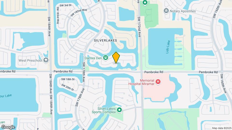 1333 SW 175th Way Map and Location Details