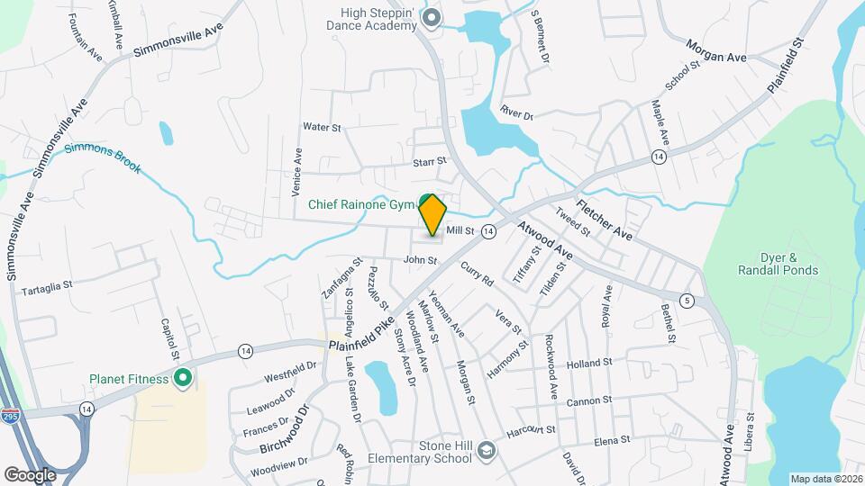 27 Baker St, Unit A Map and Location Details