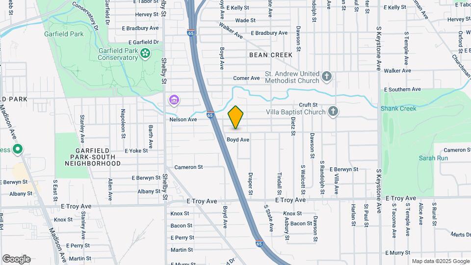1528 E Gimber St Map and Location Details