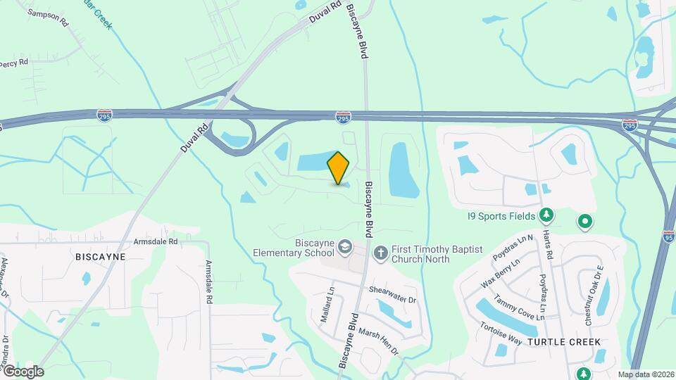 1461 Biscayne Bay Dr Map and Location Details
