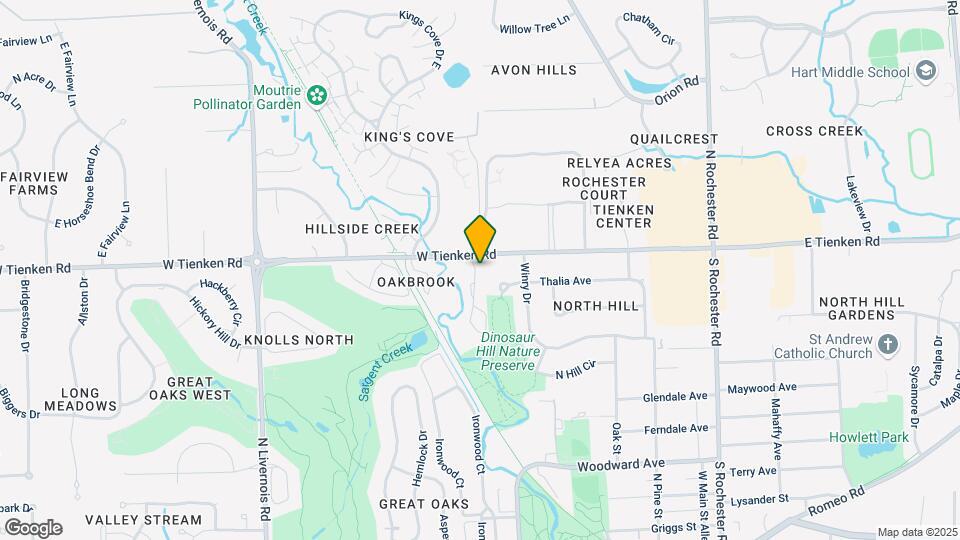 1462 Oakbrook E Dr Map and Location Details