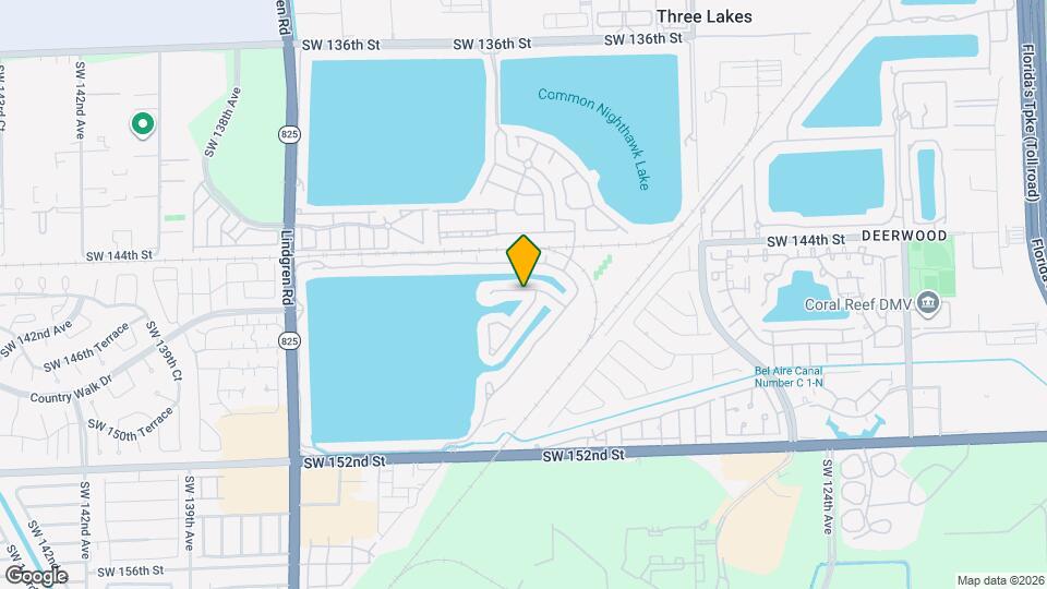 13242 SW 146th St Map and Location Details