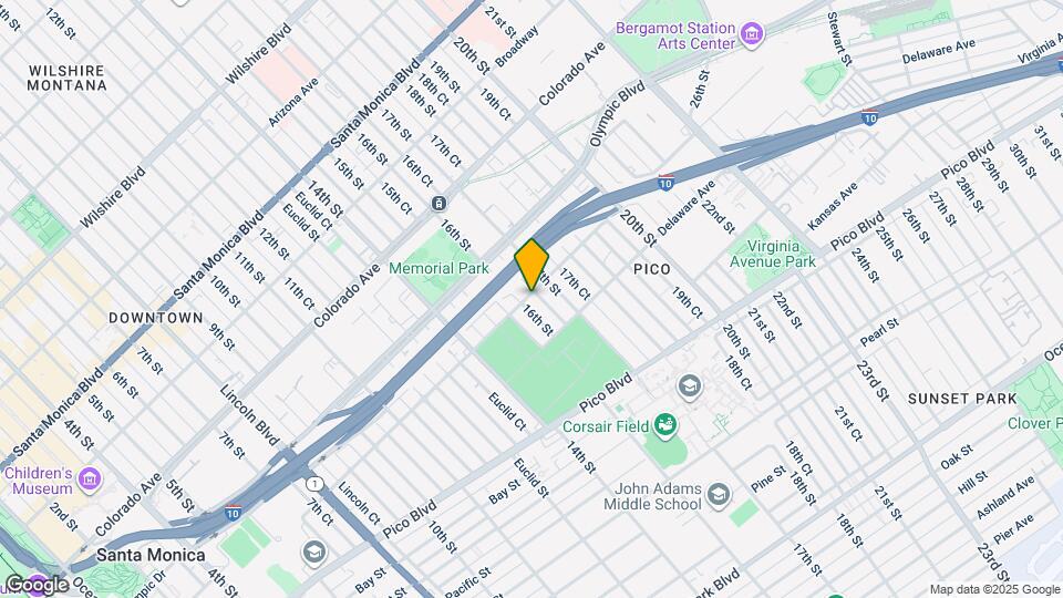 1803 16th St Map and Location Details