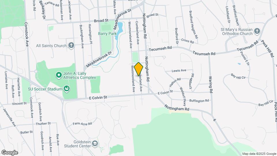 1148 Cumberland Ave Map and Location Details