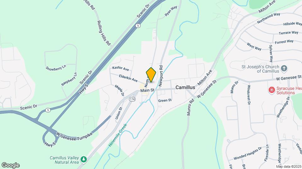 Camillus Mills Mapa y Detalles de la Ubicación
