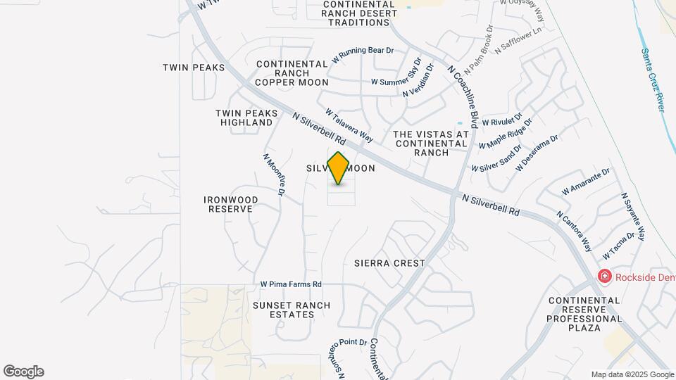 7754 W Rising Moon Way Map and Location Details