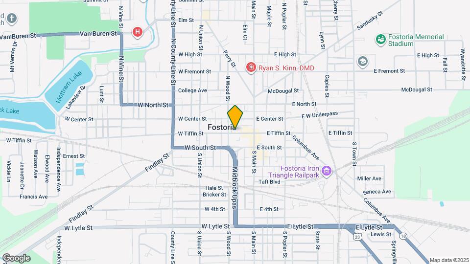 134 W Tiffin St Map and Location Details