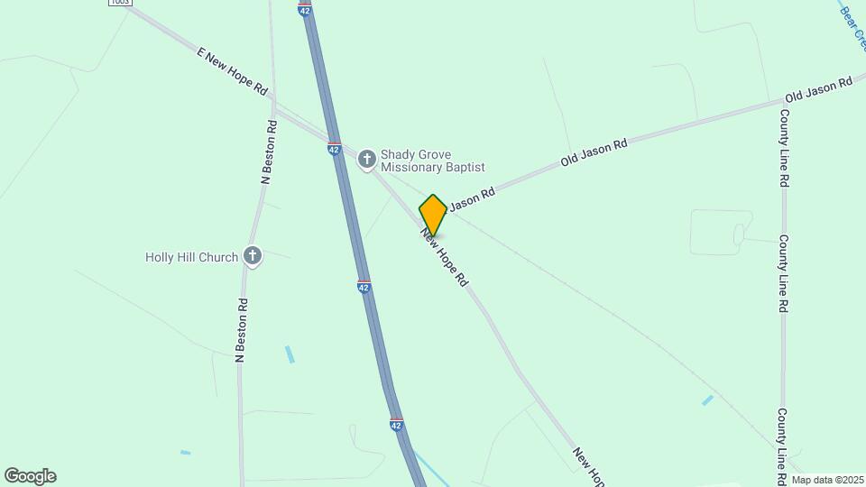 2612 New Hope Rd Map and Location Details