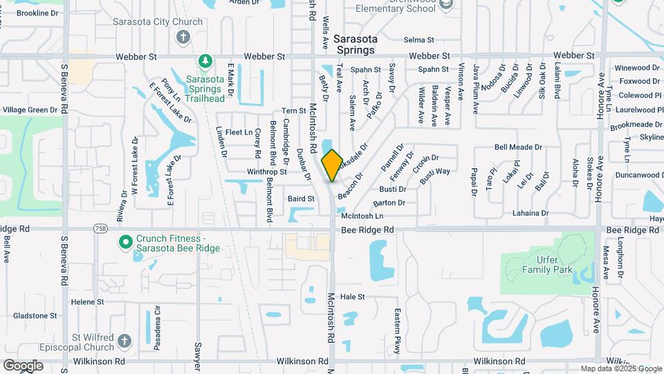 3621 McIntosh Rd Map and Location Details
