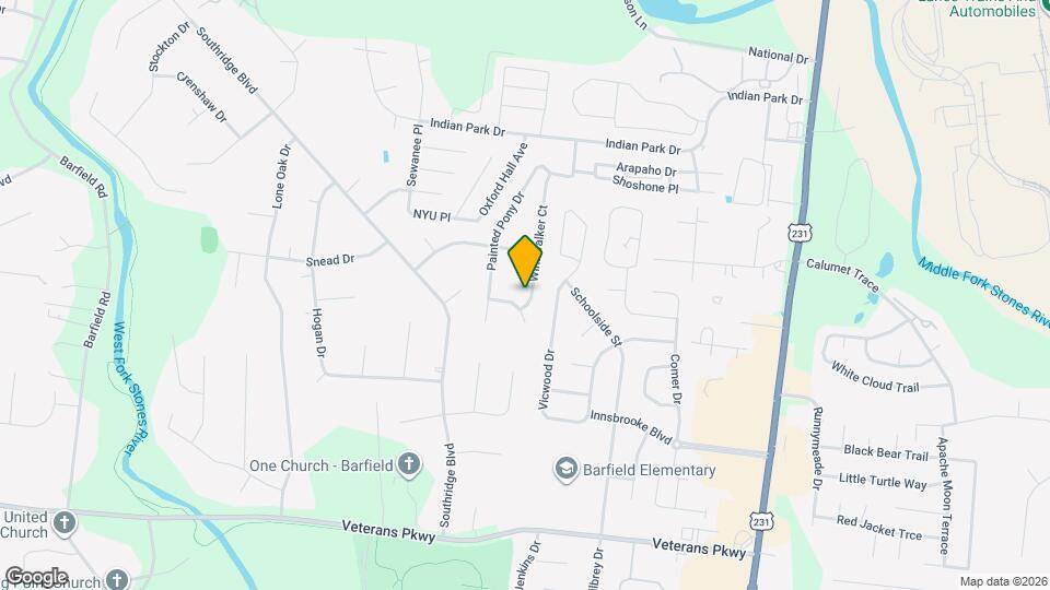 2784 Windwalker Ct Map and Location Details