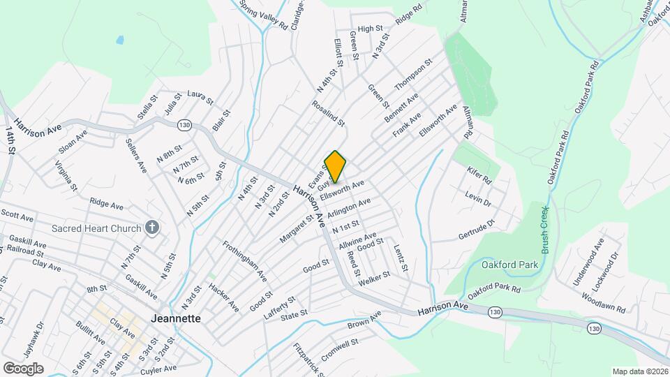 717 Ellsworth Ave Map and Location Details