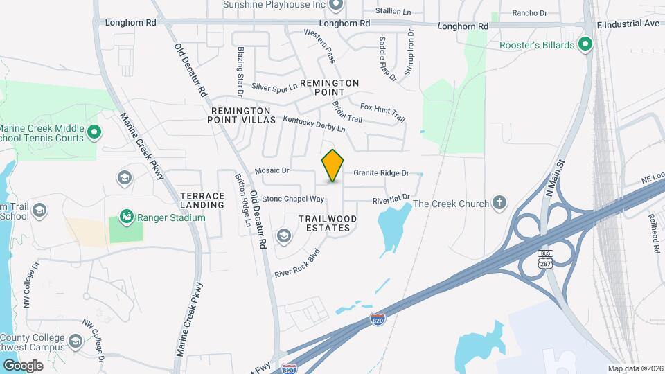 861 Cats Eye Dr Map and Location Details