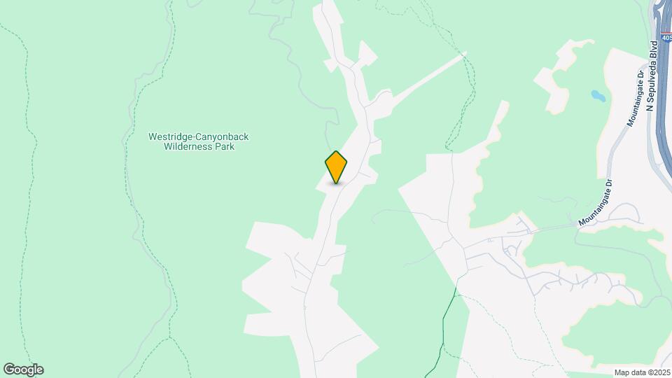 3459 Mandeville Canyon Rd Map and Location Details