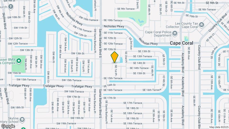 1344 SE 1st Pl Map and Location Details