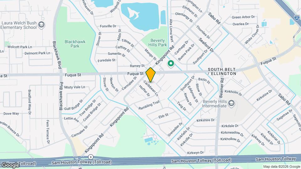 11027 Caribbean Ln Mapa y Detalles de la Ubicación