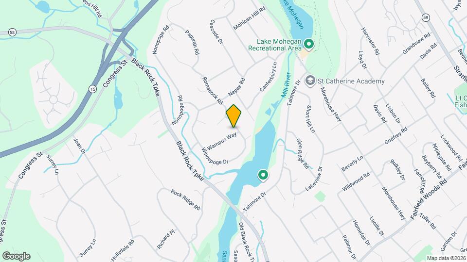 658 Winnepoge Dr Map and Location Details