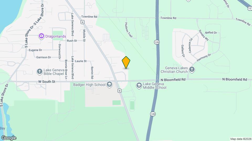 Geneva Meadows Map and Location Details