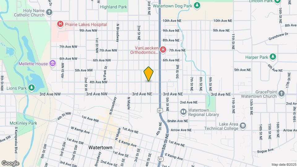 325 3rd St NE-Unit -325 Map and Location Details