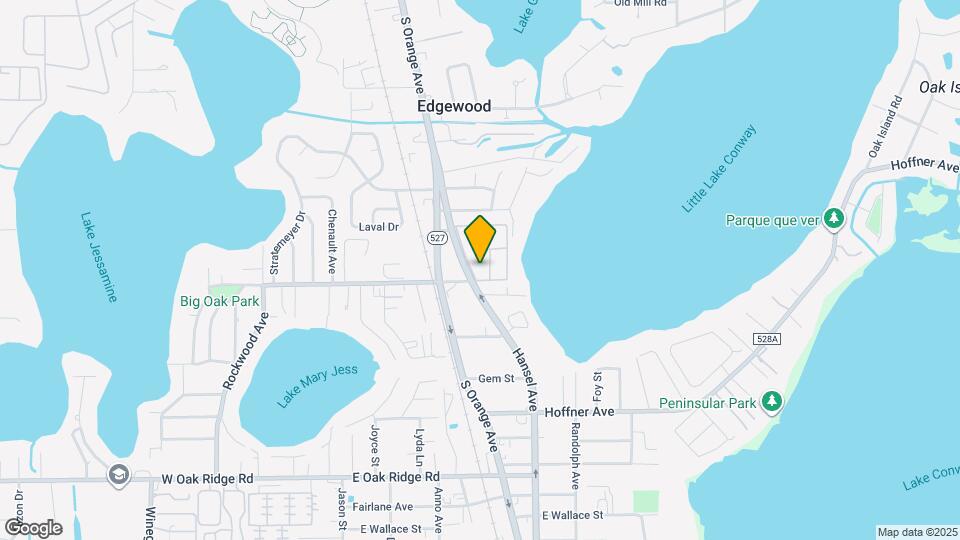 5419 Hansel Ave, Unit Camelot by the Lake Mapa y Detalles de la Ubicación