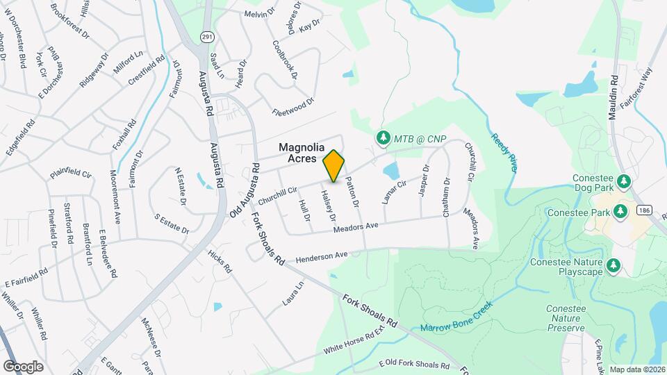 304 Churchill Cir Map and Location Details