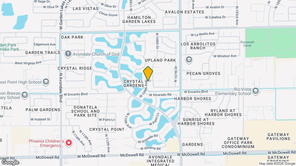 2205 N 109th Ave Map and Location Details